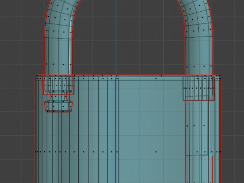 Padlock 3D-Modell