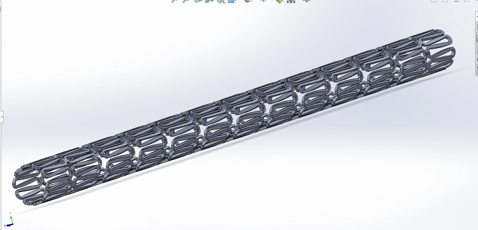 Hybrid Stent-Heart 3D Model .c4d .max .obj .3ds .fbx .stl .blend 