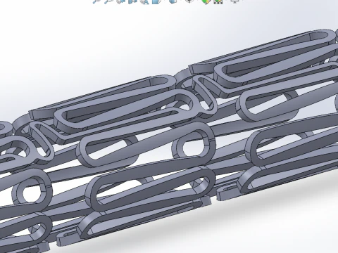 Hybrid Stent-Heart 3D Model