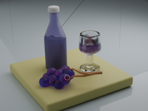 Glass and Bottle 3D मॉडल