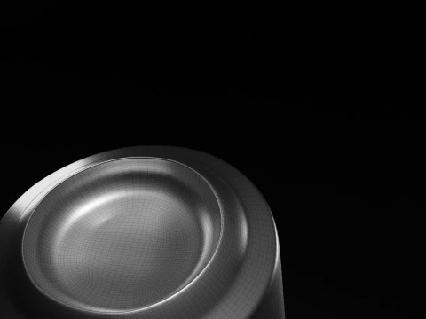 Soda Can with droplets 3D Model