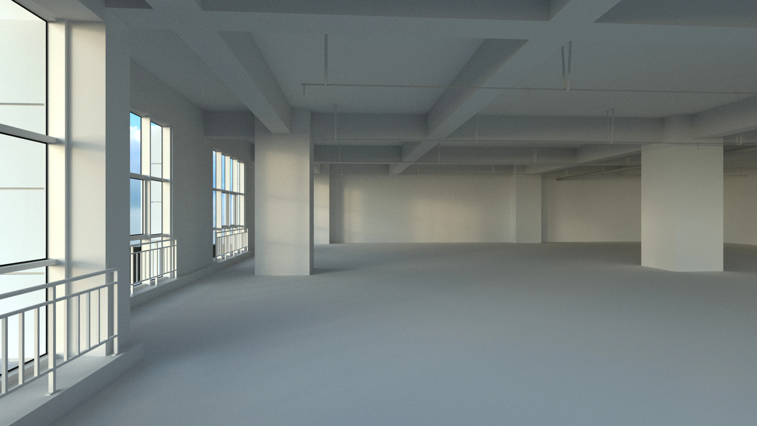 Office space 3D Model .c4d .max .obj .3ds .fbx .stl .blend 