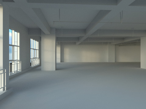 Office space 3D-Modell