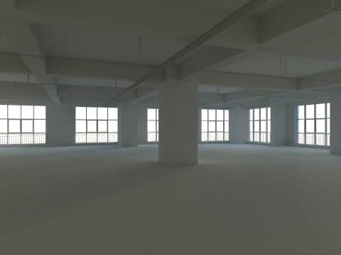 Office space 3D Model