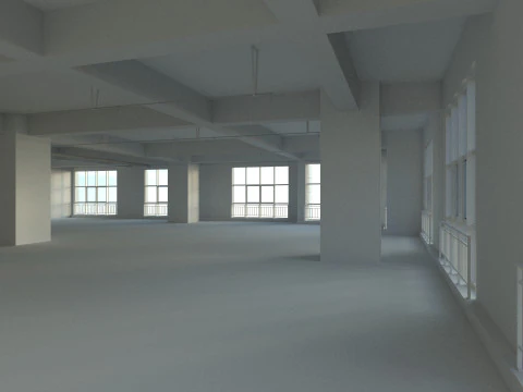 Office space 3D Model
