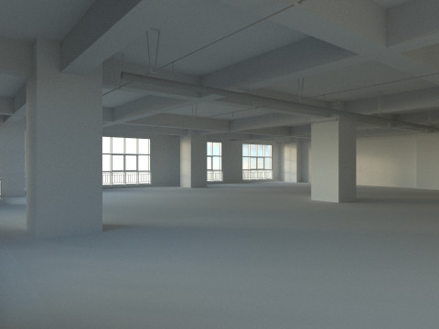 Office space 3D Model