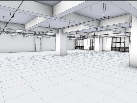 Office space 3D Model