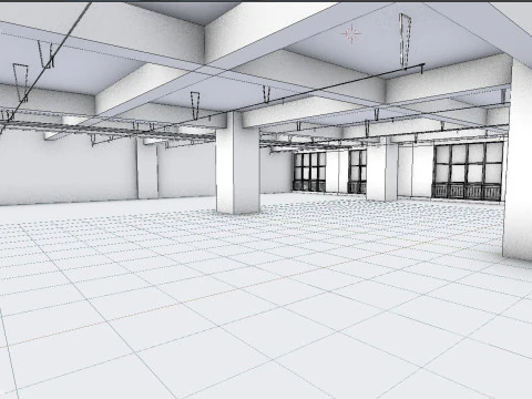 Office space 3D Model