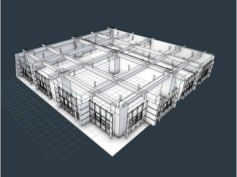Office space 3D Model