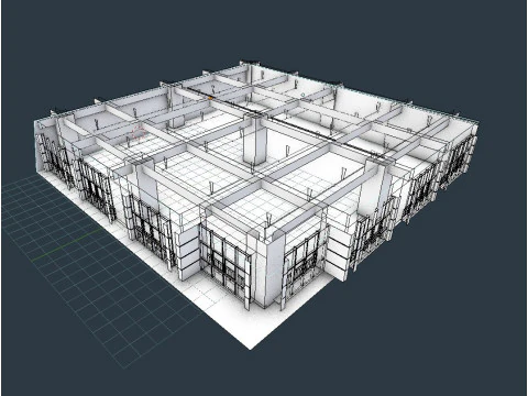 Office space 3D Model