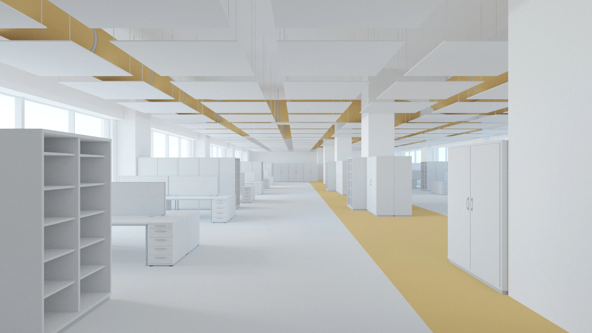 Office space 2 3D Model .c4d .max .obj .3ds .fbx .stl .blend