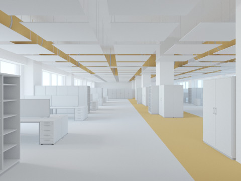 Office space 2 3D Model