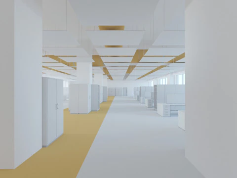 Office space 2 3D Model