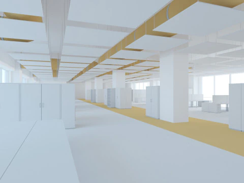 Office space 2 3D Model