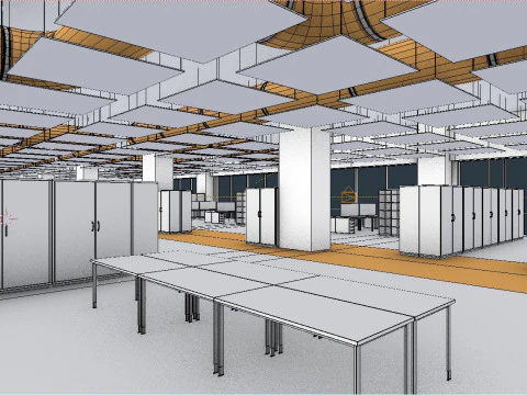 Office space 2 3D Model