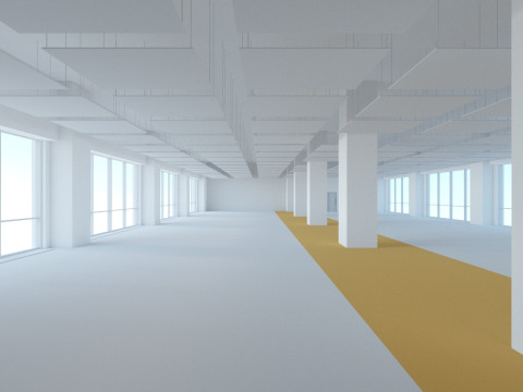 Office space 2b 3D Model