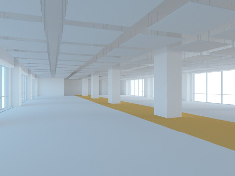 Office space 2b 3D मॉडल