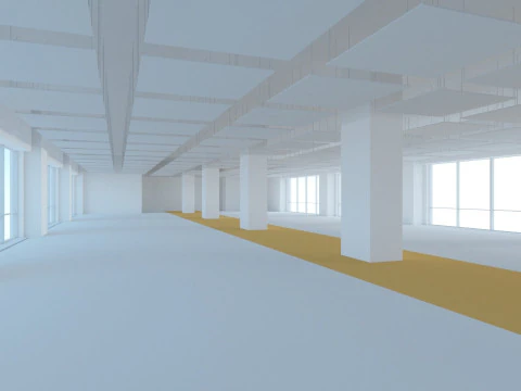 Office space 2b 3D Model