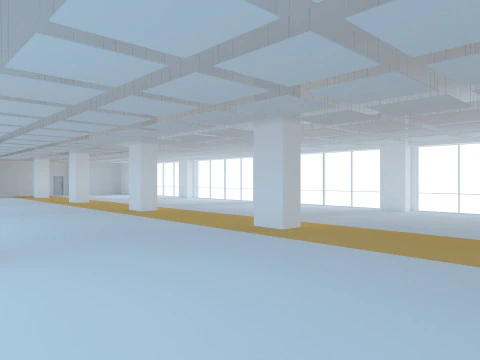 Office space 2b 3D Model
