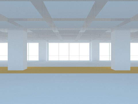 Office space 2b 3D मॉडल