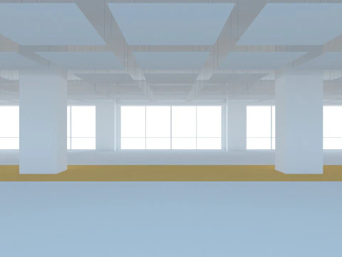 Office space 2b 3D Model