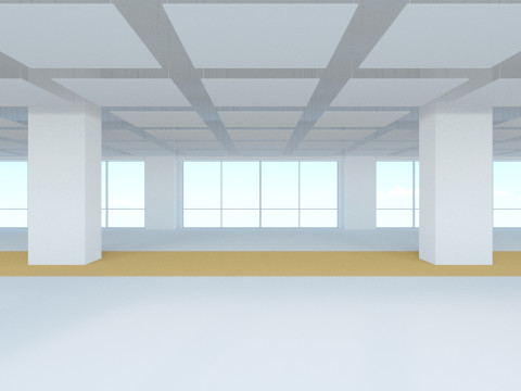 Office space 2b 3D मॉडल