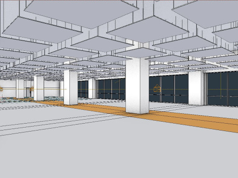 Office space 2b 3D मॉडल