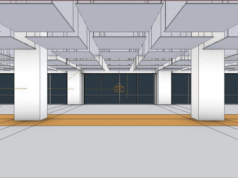 Office space 2b 3D मॉडल