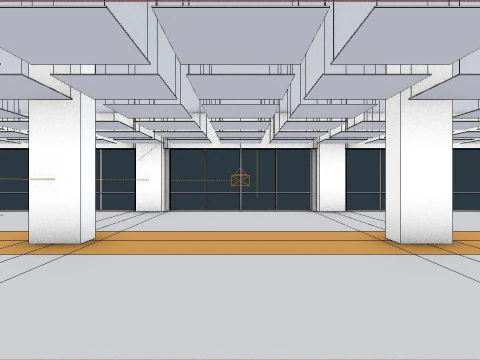 Office space 2b 3D Model