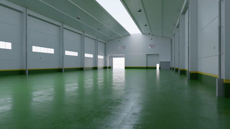 Factory Hall Interior 4 3D-Modell .c4d .max .obj .3ds .fbx .stl .blend