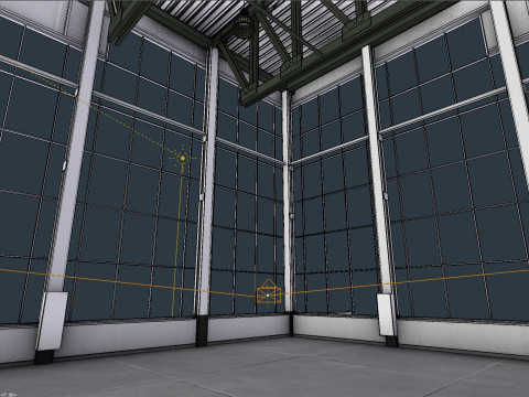 Warehouse Interior 4 - Textured Modelo 3D