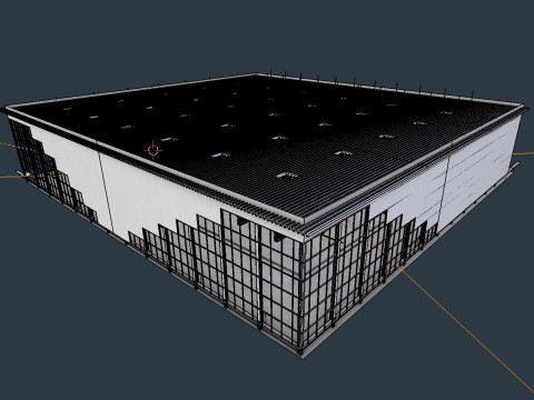 Warehouse Interior 4 - Textured Modelo 3D