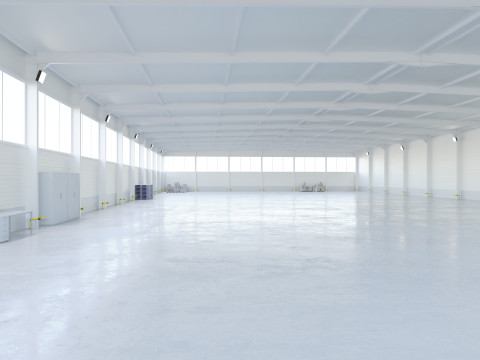 Warehouse Interior 5 3D-Modell