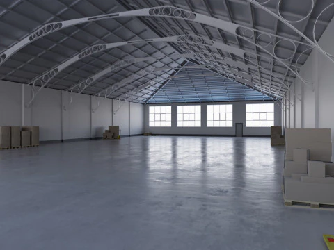 Interior do Armaz&eacute;m 7 Modelo 3D