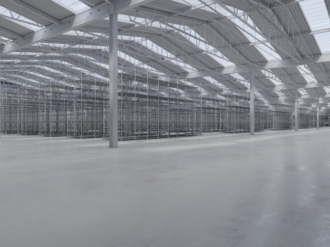Warehouse Interior 8 3D-Modell