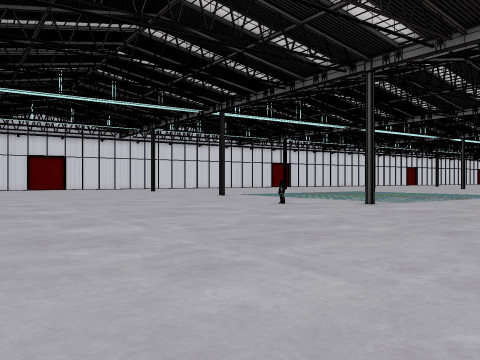 Warehouse Interior 8 3D Модель
