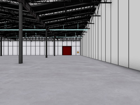 Warehouse Interior 8 3D Модель
