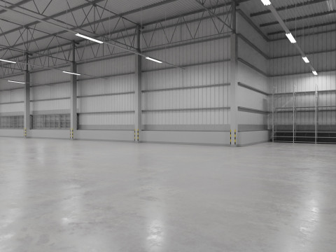 Warehouse Interior 9 3D Модель