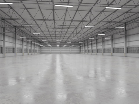 Warehouse Interior 9 3D Модель