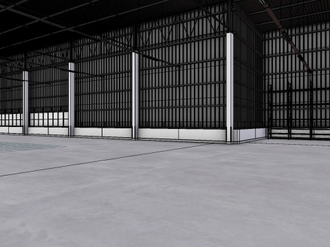 Warehouse Interior 9 3D Модель