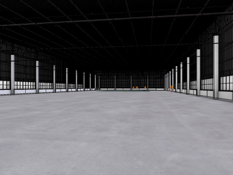 Warehouse Interior 9 3D Модель