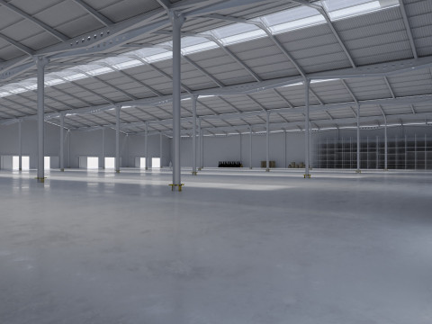 Warehouse Interior 11 3D 模型