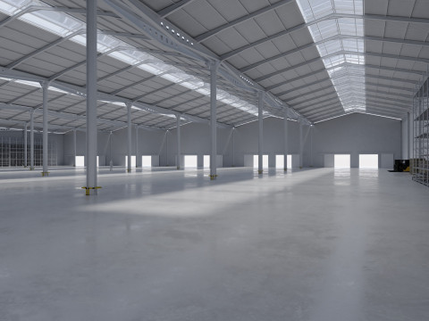 Warehouse Interior 11 3D 模型