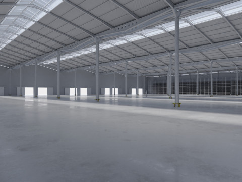 Warehouse Interior 11 3D 模型