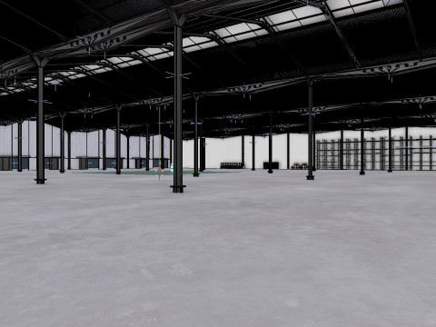 Warehouse Interior 11 3D 模型
