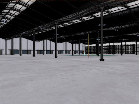 Warehouse Interior 11 3D 模型