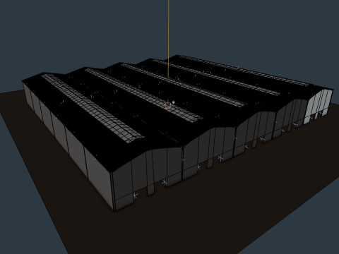 Warehouse Interior 11 3D 模型