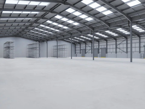 Interior do Armaz&eacute;m 12 Modelo 3D