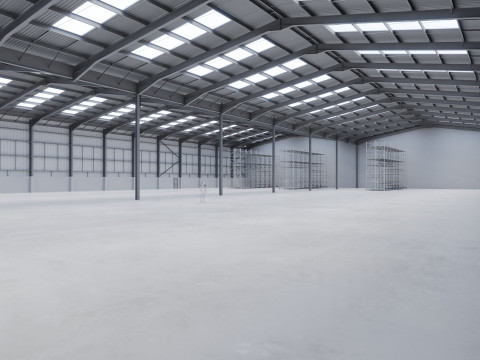 Warehouse Interior 12 Model 3D