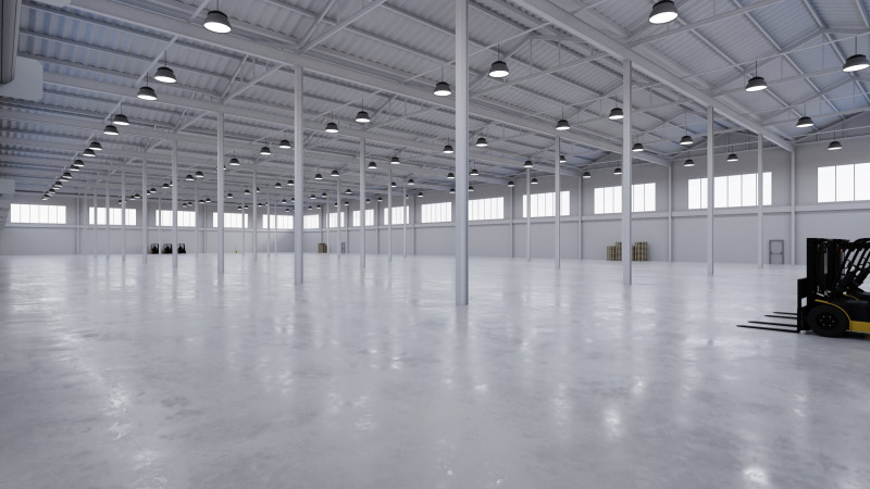 Industrial Warehouse Interior 5 3Dモデル .c4d .max .obj .3ds .fbx .stl .blend